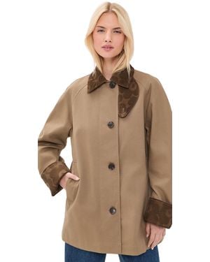 Marimekko Essee Solid Coat - Natural