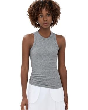 Rohe Ribbed Tank Top - Black