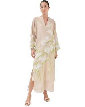 BERNADETTE Freesia Caftan - Natural