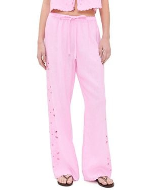 Rails Mirina Linen Pants - Pink