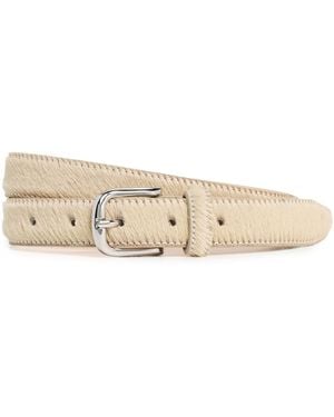 AUREUM No.14 Ponyhair Belt - Natural