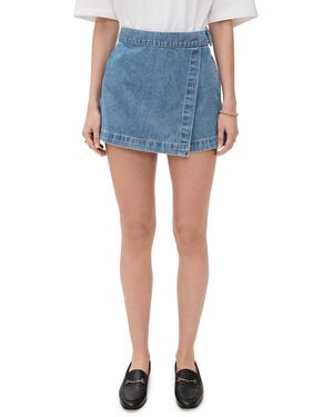 Veronica Beard Diaz Skort - Blue