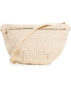 Clare V. Grande Fanny Belt Bag - White