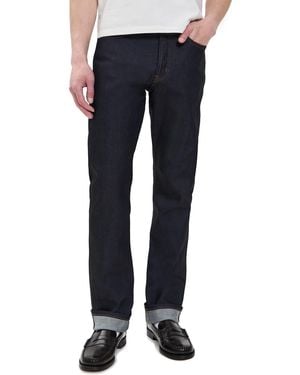 Naked & Famous True Guy Night Shade Selvedge Jeans - Blue