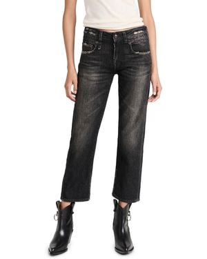 R13 Boy Straight Jeans - Black