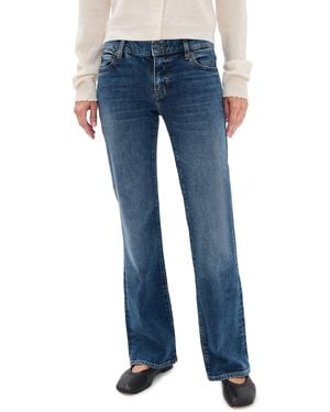 FRAME The Pixie Petite Rodeo Jeans - Blue