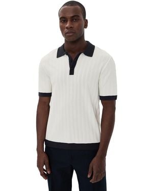 Rag & Bone Zuma Stripe Dalton Shirt - Black