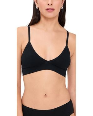 Lunya Seamless Modal Bare Bralette - Black