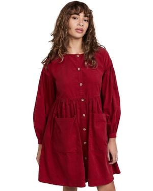 Meadows Forest Dress - Red