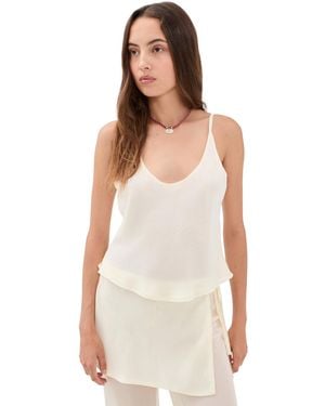 Madison The Label Anastasia Top - White