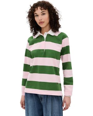 Clare V. Le Rugby Shirt - Green