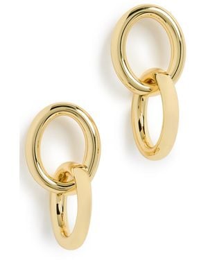 Gorjana Lou Drop Earrings - Metallic
