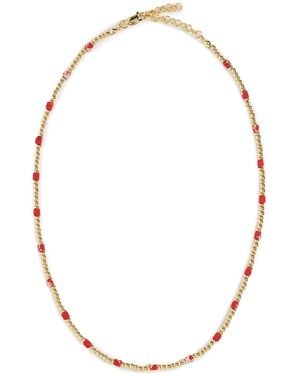 Luv Aj The Costa De Sol Beaded Necklace - Metallic