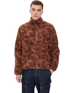 Paul Smith Zip Fleece Jacket - Orange