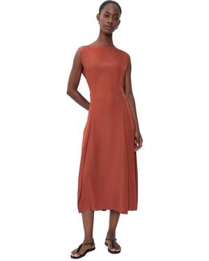Theory Drape Parachute Dress - Red