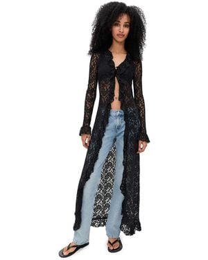 Lioness Long Nights Maxi Dress - Black