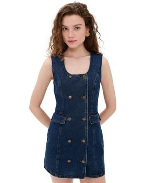 Lioness L'Esprit Mini Dress - Blue