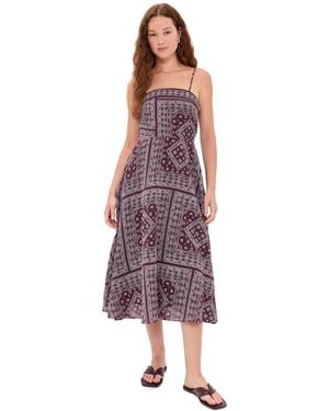 Veronica Beard Floranz Dress - Purple