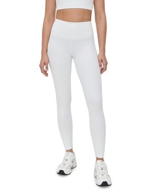 Splits59 Airweight Rib High Waist 7/8 Leggings - White