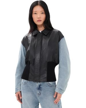 Haikure Vivienne Marfa Leather Jacket - Black