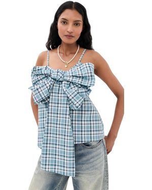 Acne Studios Tanessa Summery Blouse - Blue
