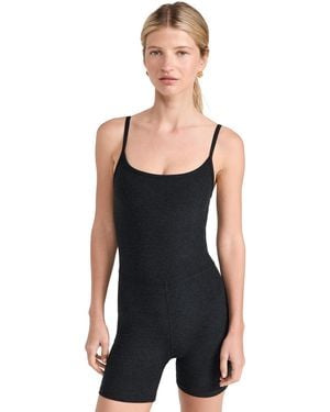 Beyond Yoga Spacedye Keep Pace Biker Jumpsuit - Black