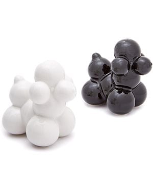 Jonathan Adler Poodles Salt And Pepper Shakers - White