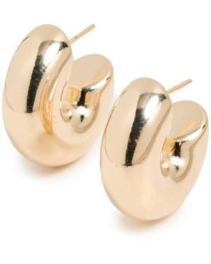 Alexa Leigh Chubby Hoops - Natural