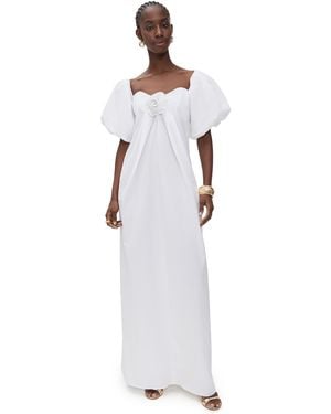 Caroline Constas Rylin Dress - White