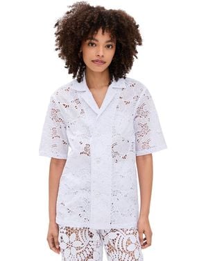 Dur Doux Cruz Boxy Shirt - White