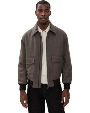 Theory Modern Aviator Jacket - Black