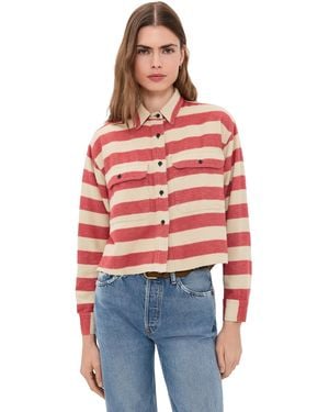 ASKK NY Crosby Shacket - Red