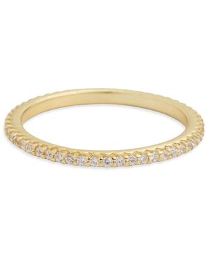 Shashi Micro Teeny Tiny Tennis Ring - Metallic