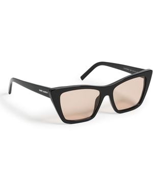 Saint Laurent Cateye Sunglasses - Black