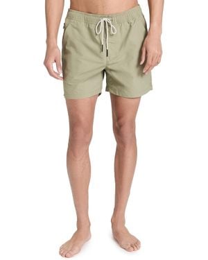 Oas Nylon Swim Shorts 4.75 - Green