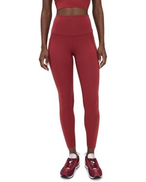Rhone Revive 7/8 Pocket Leggings - Red