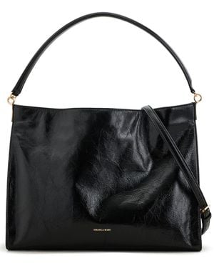 Veronica Beard Crinkle Vida Bag - Black