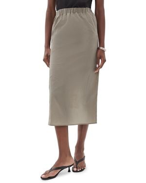 MEIMEIJ Nylon Long Skirt - Multicolor