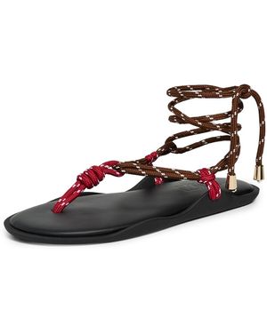 FLOWZE Flo Twin Rope Sandals - Black