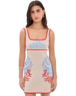 retroféte Valcra Knit Dress - Red