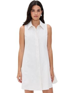 Rhone Highline Sleeveless Dress - White