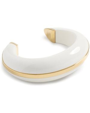 Lizzie Fortunato Halo Cuff Bracelet - White