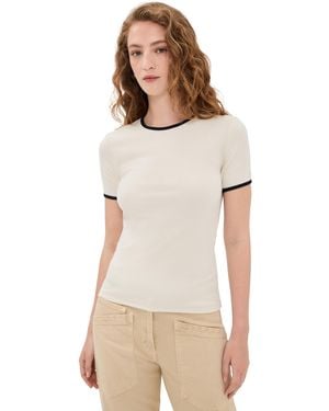 La Ligne Ringer Le'Rib Tee - White