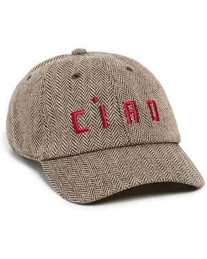 Clare V. Wool Baseball Hat - Multicolour