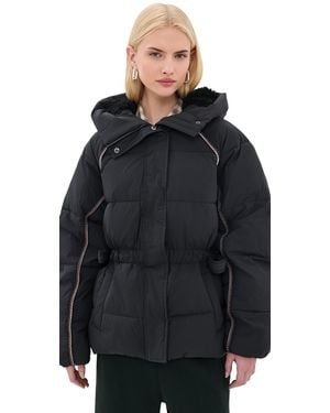 UGG Renly Braid Puffer Jacket - Black