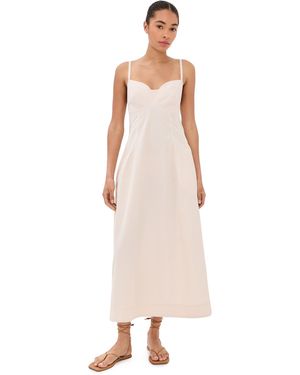 Co. Bustier Cut Dress - Natural
