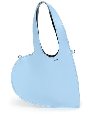 Coperni Crossbody Baby Heart Tote Bag - Blue