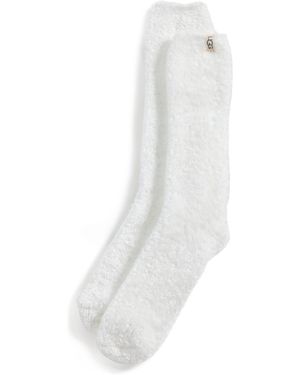 UGG Leda Cozy Socks - White