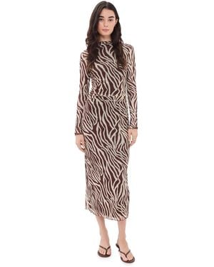 Z Supply Sevilla Zebra Dress - Multicolor