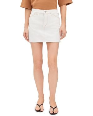 Joe's Jeans The Carpenter Mini Skirt - White